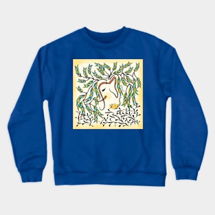 Jungle Elephant Crewneck Sweatshirt